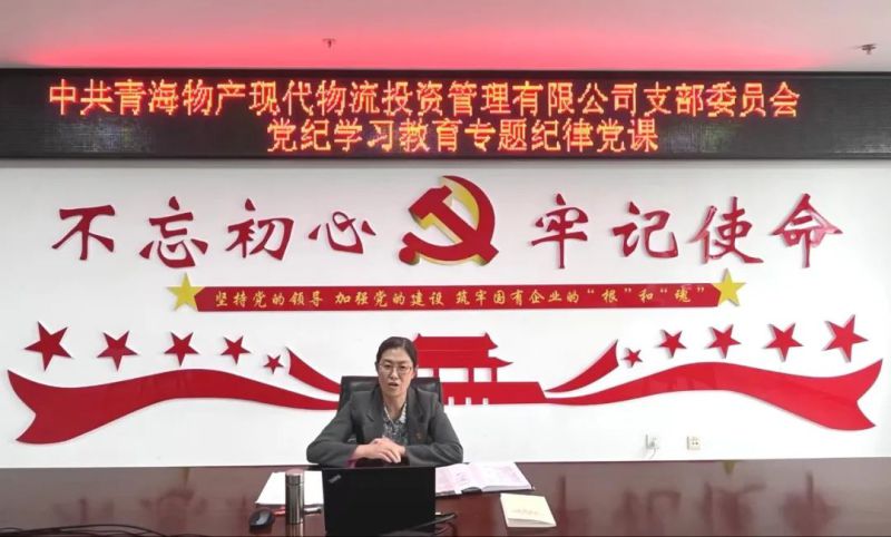 嚴明紀律作風 永葆政治本色&mdash;&mdash;集團黨委書記、董事長劉玲同志講授專題紀律黨課