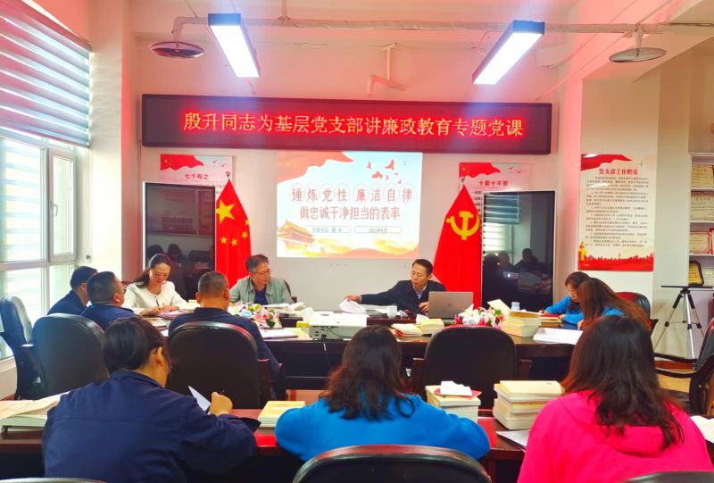 三建公司黨支部召開(kāi)&ldquo;以案促改&rdquo;專題警示教育談心談話暨端午節(jié)期間黨風(fēng)廉政建設(shè)和反腐敗工作 專題會(huì)議