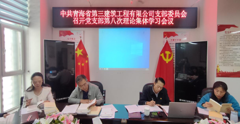 三建公司黨支部召開(kāi)第八次理論集體學(xué)習(xí)會(huì) ----集團(tuán)黨委委員、紀(jì)委書(shū)記講主題教育專題黨課