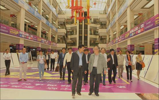 副省長王黎明一行視察朝陽物流園區(qū)，臨空經濟開發(fā)區(qū)工作